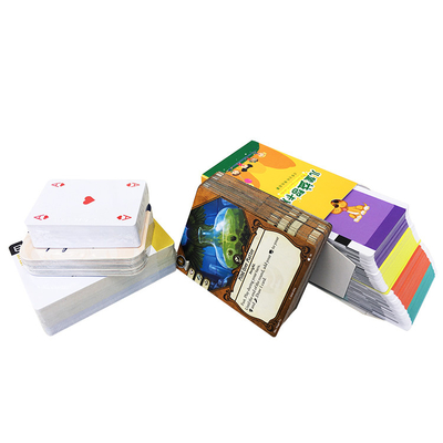4C 60mmx90mm Custom Printing Playing Cards learning life philosophy
