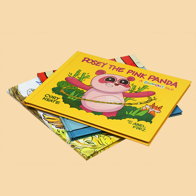 Interactive English Story Educational Casebound Book Printing For Preschool Children