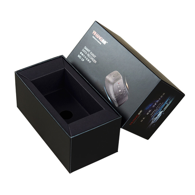 150x150mm Custom Printed Paper Boxes , Metallic Paper Packaging with plastic tray