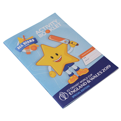 Soft Cover Paperboard Kids Activity Books , Art Paper Road Atlas Books