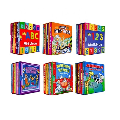 Professional Kids Book Printing C2S Paper Back English Full Color Book Printing