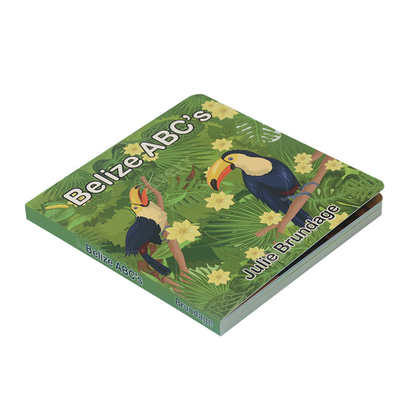 CMYK Kids Book Printing , No Glued Static Film Childrens Reusable Sticker Books
