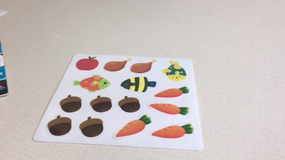 Spiral Binding Label Sticker Printing , Film Lamination Kids Sticker Book