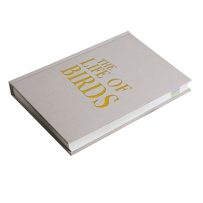 OEM Custom Coffee Table Book Printing silk screen 4c+4c Inner color