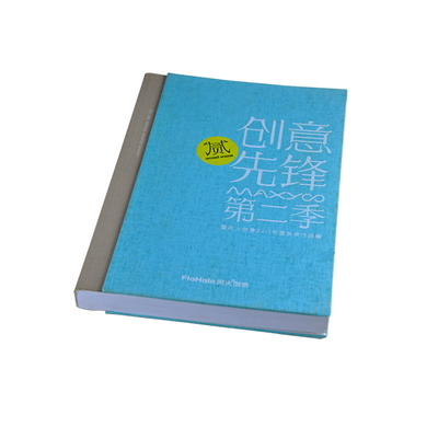 60gsm Paper Hard Bound Book Printing Full Color Glossy Finish