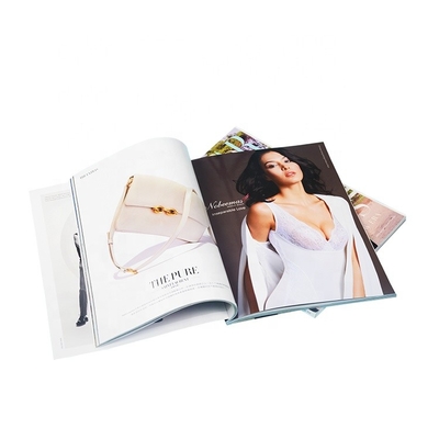 Monthly Vogue Poster Magazine Book Printing custom with 160p 4p Cover