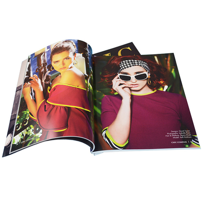 OEM 8.5x11 Inches Professional On Demand Magazine Printing Film Lamination Finish