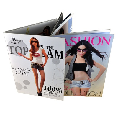 OEM 8.5x11 Inches Professional On Demand Magazine Printing Film Lamination Finish