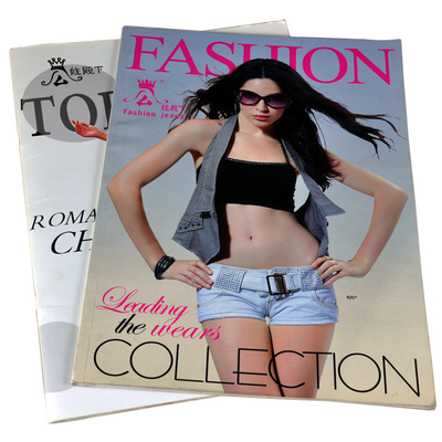 OEM 8.5x11 Inches Professional On Demand Magazine Printing Film Lamination Finish