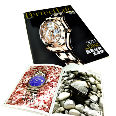 A4 Film Lamination Personal Magazine Book Printing Customized Glossy Finish