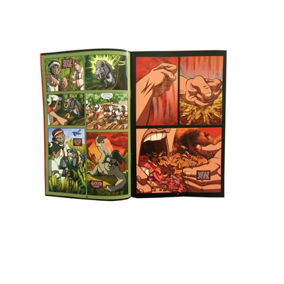 Coloring Custom Sticker Book Printing hard Cover Glossy Finish