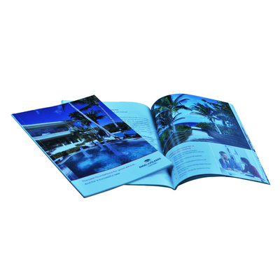 Perfect Binding Brochure Catalogue Printing Lamination Surface Finishing