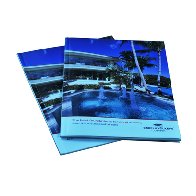 Perfect Binding Brochure Catalogue Printing Lamination Surface Finishing