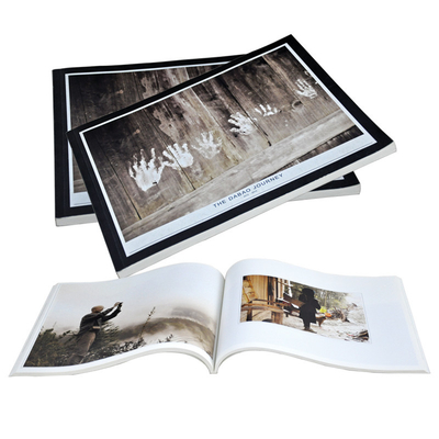 Novels Soft Cover Book Printing 8.5x11inch Matt Nature Paper For Reading