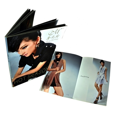 Soft Paper Brochure Catalogue Printing  for children dress Advertising