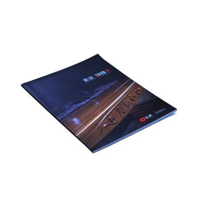 OEM Soft Cover Book Printing Glue Binding Section Stitching Embossed