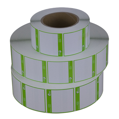 1C/2C Label Sticker Printing , Adhesive White printed Direct Transfer Labels