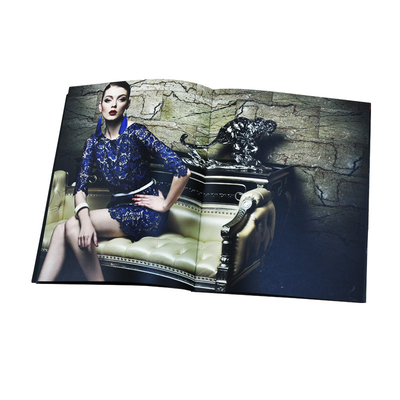 A4 Film Lamination Personal Magazine Book Printing Customized Glossy Finish