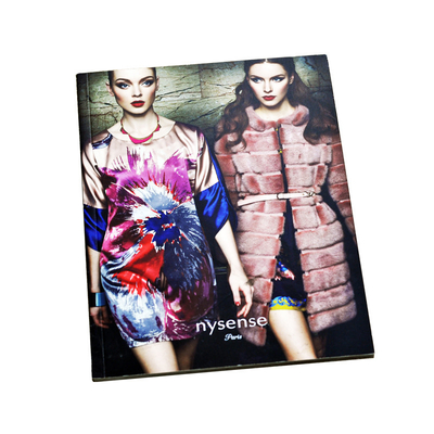 A4 Film Lamination Personal Magazine Book Printing Customized Glossy Finish