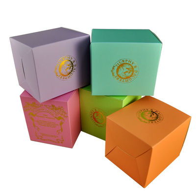 4C Custom Printed Paper Boxes , Glossy Coated C1S Art Paper Book Shaped Box