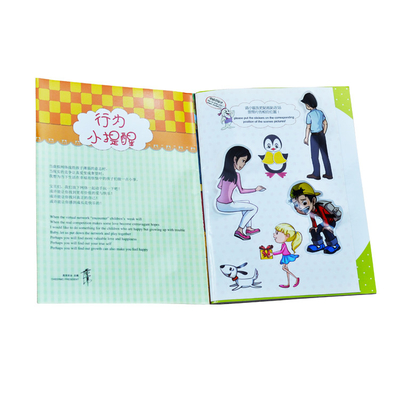 B5 Size Children'S Book Printing Services Matt Film Protected