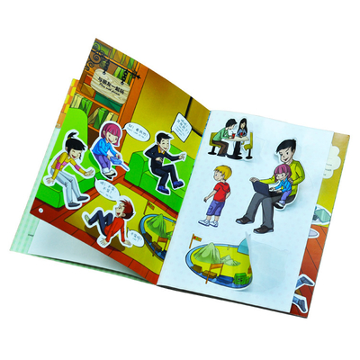 B5 Size Children'S Book Printing Services Matt Film Protected