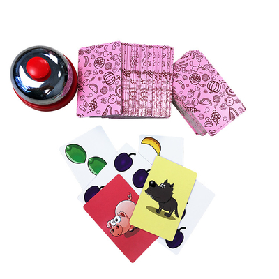 0.45mm C2S Art Card Customizable Blank Playing Cards Logical Reasoning With Hard Boxes