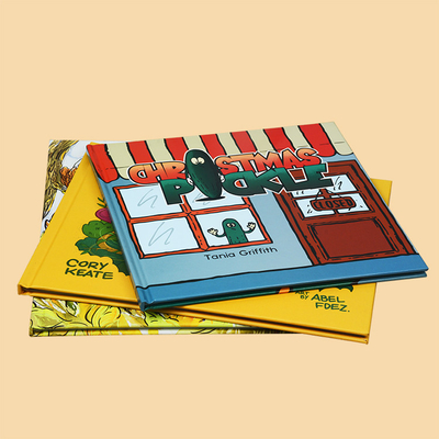 Interactive English Story Educational Casebound Book Printing For Preschool Children