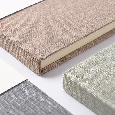 Nature Ivory Paper Journal Book Printing With Elastic Band And Pocket